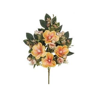 CONJUNTO MAGNOLIA GLITTER X 12-58 CM AMARILLO