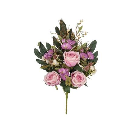 CONJUNTO ROSAS WILD (A) X 10-58 CM VIOLETA