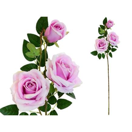 VARA ROSAS X 3 -85 CM VIOLETA