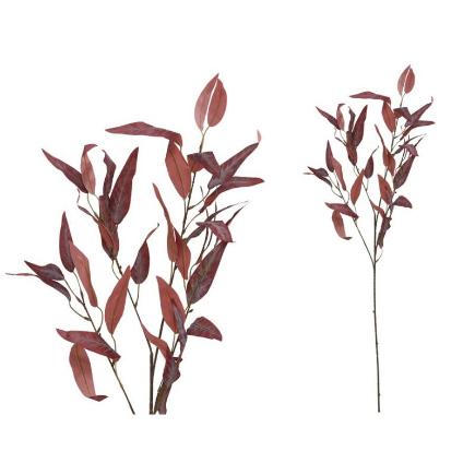 VARA EUCALIPTO X 4-93 CM BURDEOS