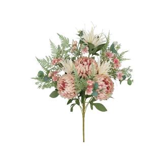 CONJUNTO CRISANTEMOS X 12-59 CM ROSA