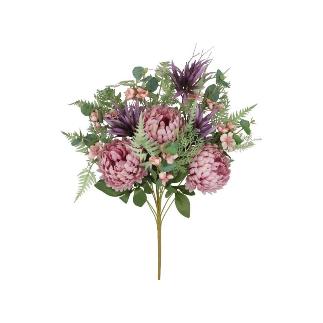 CONJUNTO CRISANTEMOS X 12-59 CM VIOLETA