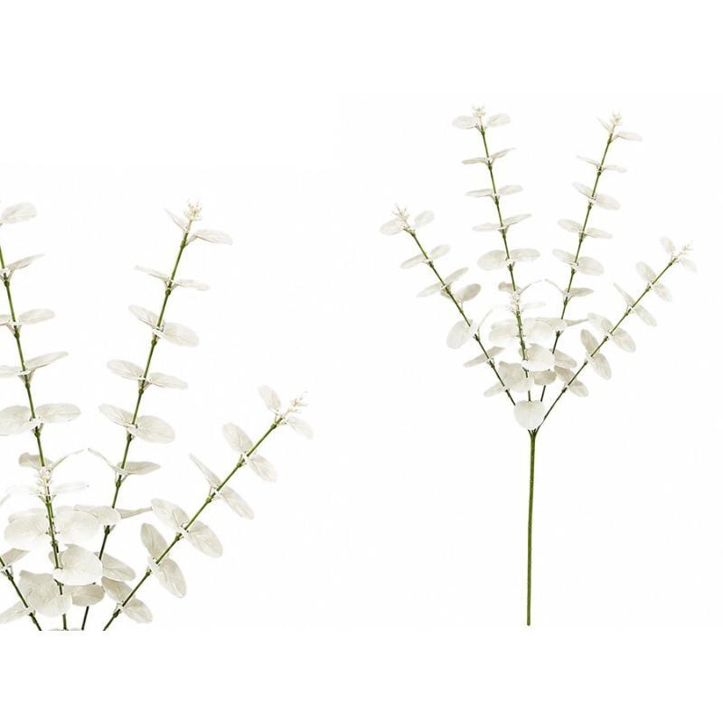 VARA EUCALIPTO X 5- 88 CM BLANCO