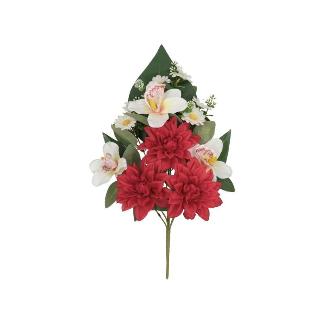 CONJUNTO DALIAS-ORQUIDEA X 9-51 CM ROJO