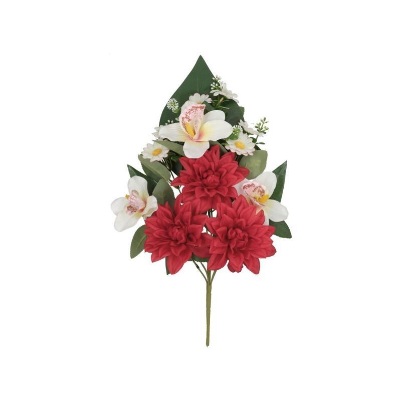 CONJUNTO DALIAS-ORQUIDEA X 9-51 CM ROJO