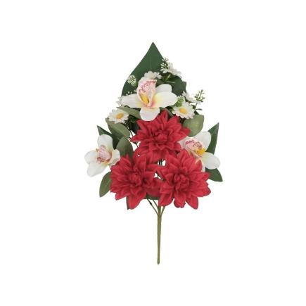 CONJUNTO DALIAS-ORQUIDEA X 9-51 CM ROJO
