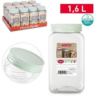 BOTE CLASSIC CUADRADO 1.6 L PET SURT VRM