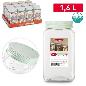 BOTE CLASSIC CUADRADO 1.6 L PET SURT VRM