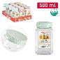 BOTE CLASSIC CUADRADO 500 ML PET SURT VRM