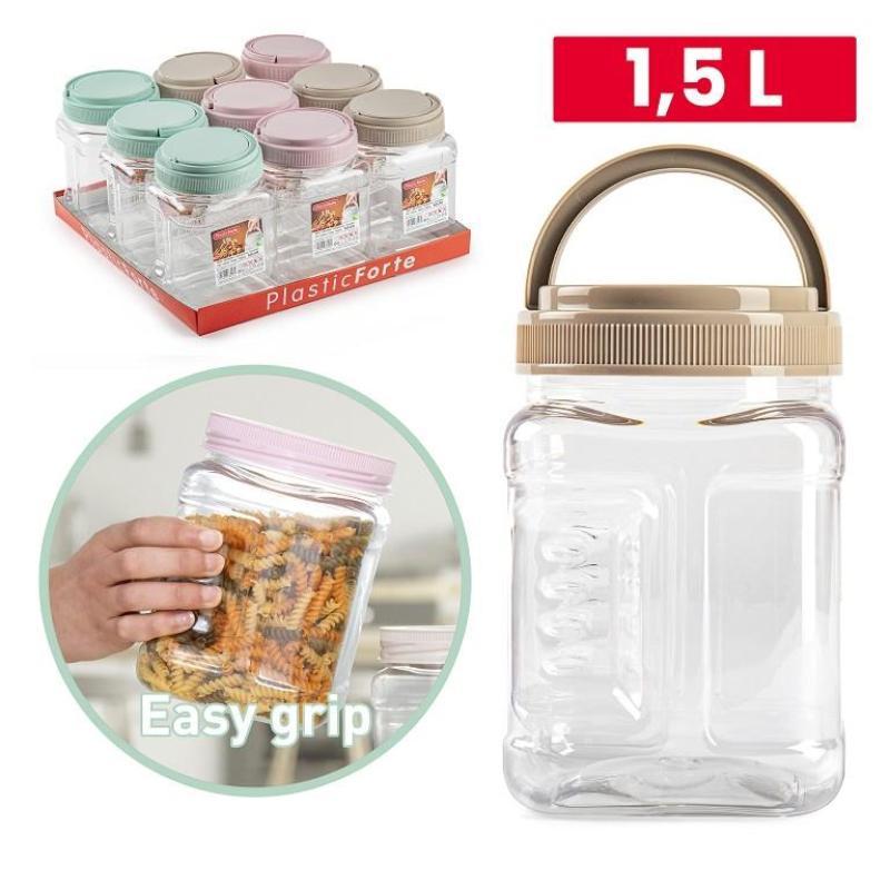 BOTE MILAN CON ASA 1.5 L PET SURT VRM
