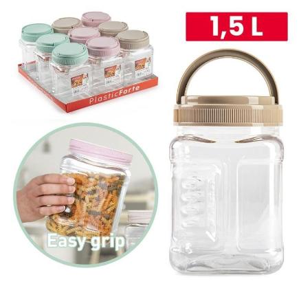 BOTE MILAN CON ASA 1.5 L PET SURT VRM