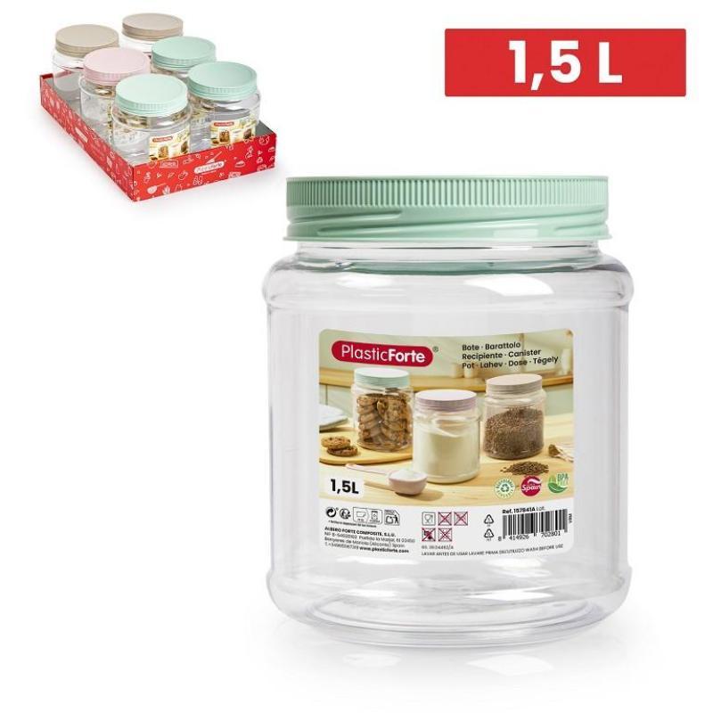 BOTE BOSTON 1.5 L PET SURT VRM