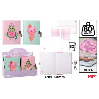 CUADERNO SECRETO CON CANDADO