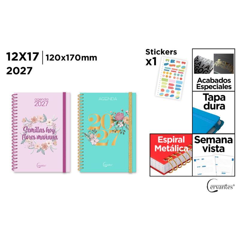 AGENDA ANUAL 12*17 SEMANA VISTA TD 2027