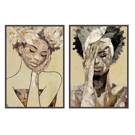 CUADRO 2/M LIENZO-MDF-PS 50X2.5X70 CM