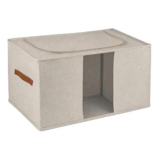 ORGANIZADOR CON VENTANA PLEGABLE BEIGE 51X34X28 CM