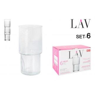 SET 6 VASOS 400CC HELEN