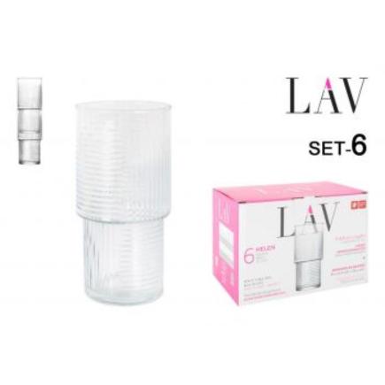 SET 6 VASOS 400CC HELEN