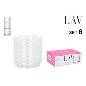 SET 6 VASOS 380 CC APILABLES TESSA