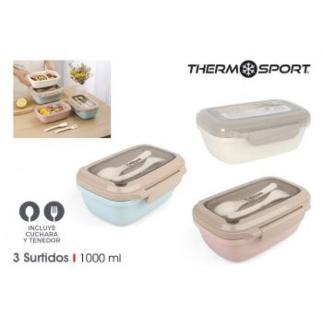 FIAMBRERA PORTA ALIMENT.RECT.1000 ML THERMOSPORT