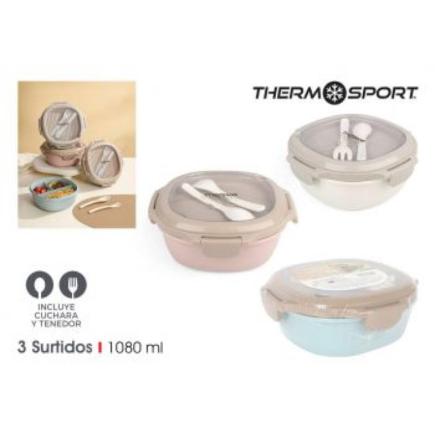 FIAMBRERA PORTA ALIMENT.RECT.1080 ML THERMOSPORT