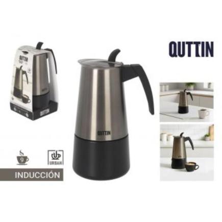 CAFETERA 9 SERV.INDUCCI.ALUM.ECOOK QUTTIN