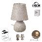 LAMPARA CERAMICA LINO A SURT/2