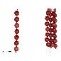 GUIRNALDA BOLAS 2.7 M ROJO AMELIE