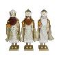 REYES MAGOS 3 SRT GOLD 18X14X63 CM