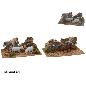 GRUPO CORCHO CON ANIMALES 18X12X8 CM