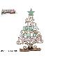 ARBOL FELIZ NAVIDAD 30.5X4X20 CM LUND
