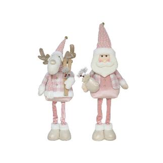 MUÑECO FLEXIBLE 28X13X71 CM BLANCO/ ROSA 2 STD