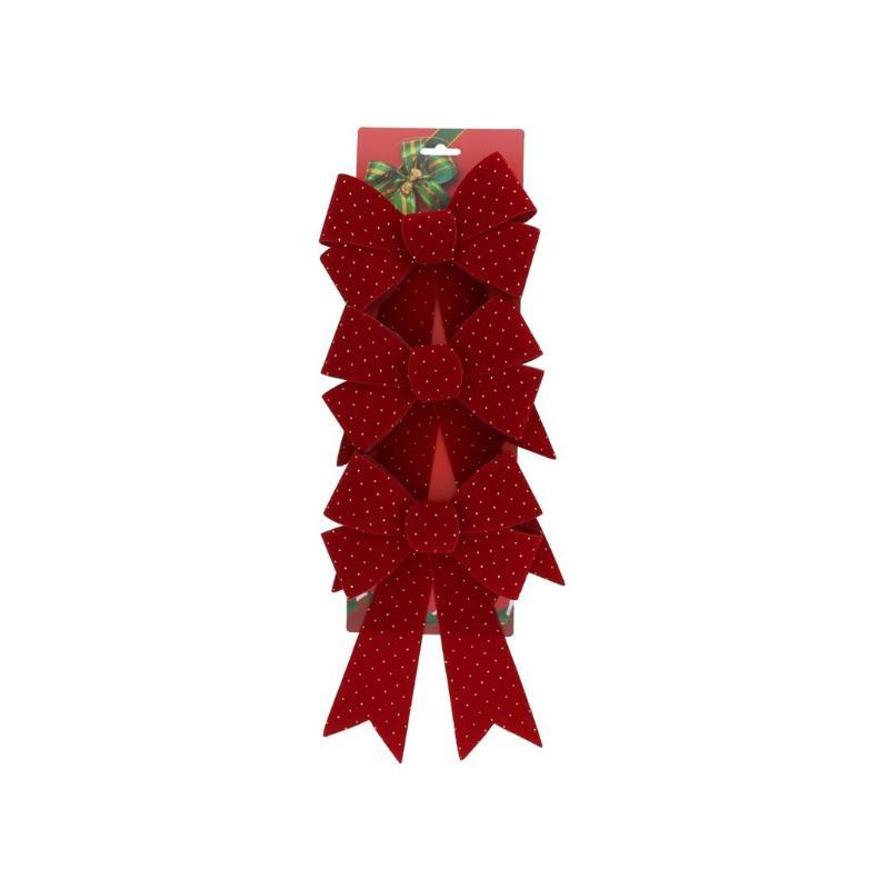 LAZO ROJO X3 15X24CM RALANI