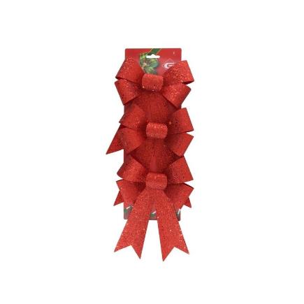 SET 3 LAZOS ROJO 15X24 CM LAMAR