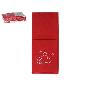 PORTA CUBIERTOS TRINEO 23X10X0.3 CM ROJO