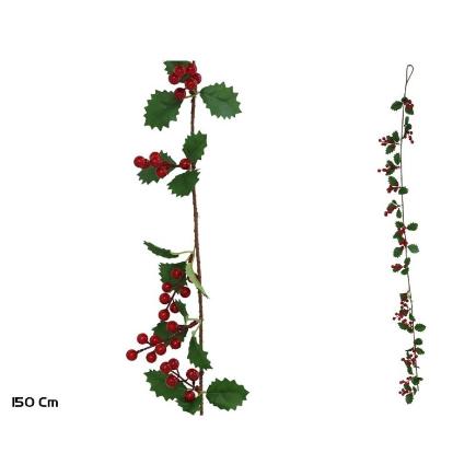 GUIRNALDA BAYAS ROJAS 150 CM CABAYIH