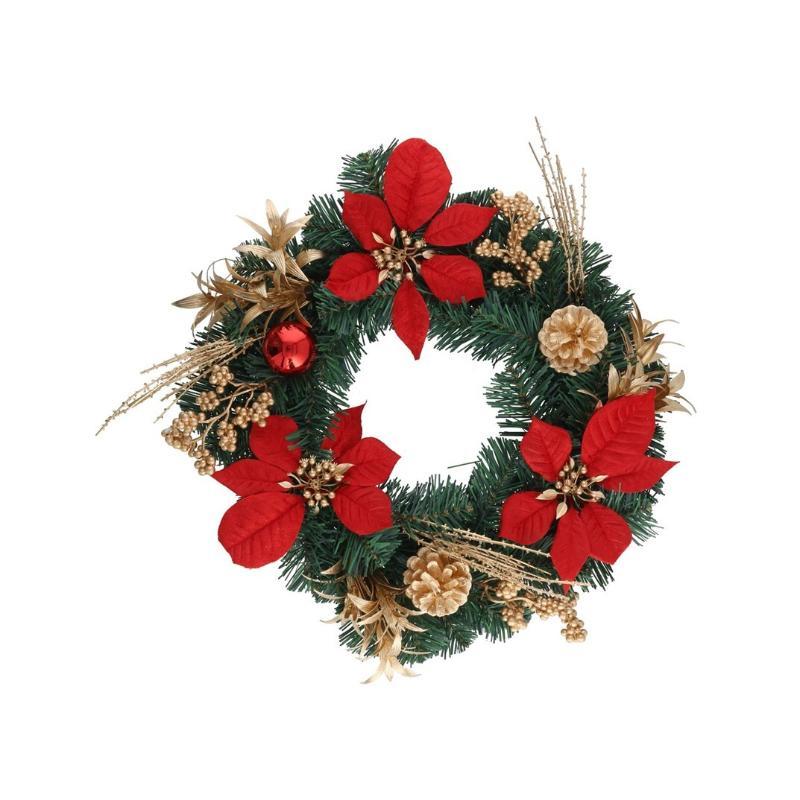 CORONA DE NAVIDAD 45 CM HOLANYH