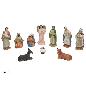 SET 10 PIEZAS BELEN 15 CM NALVID