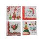 PAQ. 20 SERVILLETAS 33X33 CM 4 SURT DEC. XMAS