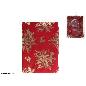 MANTEL FLORES ORO ROJO 140X180 CM RUPIN