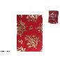 MANTEL FLORES ORO ROJO 140X220 CM MARRI