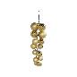 GUIRNALDA BOLAS 70 CM DORADO