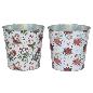 MACETERO METAL 2 STD 17.5XH16.5 CM FLORENS