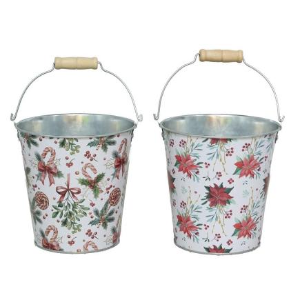 MACETERO METAL 2 STD 14XH14 CM FLORENS