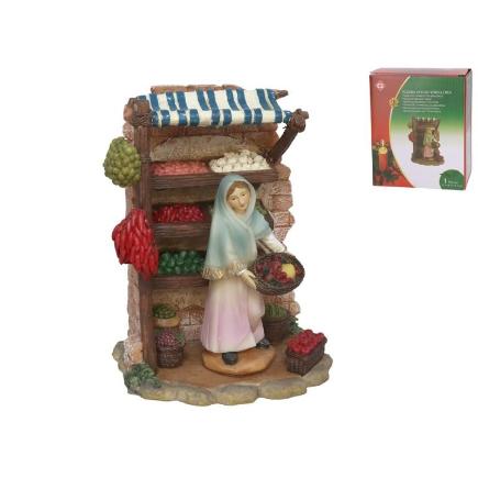 FIGURA OFICIO VERDULERIA 13.5X8.5X16.3 CM