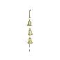 CAMPANA METAL X3 15X15X70 CM DORADO