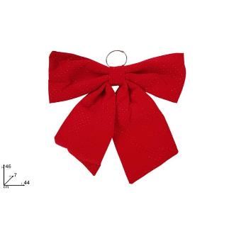 LAZO 44X46 CM EFECTO VELLO ROJO