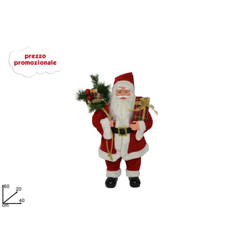 PAPA NOEL 60 CM C/SACO