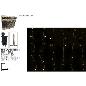CORTINA FLASH 225 LED 3X3 MT BLANCO CALIDO