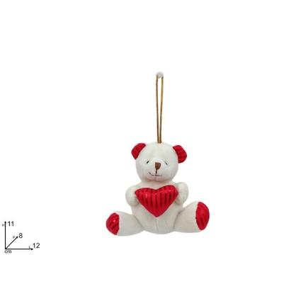 COLGANTE OSITO CON CORAZON